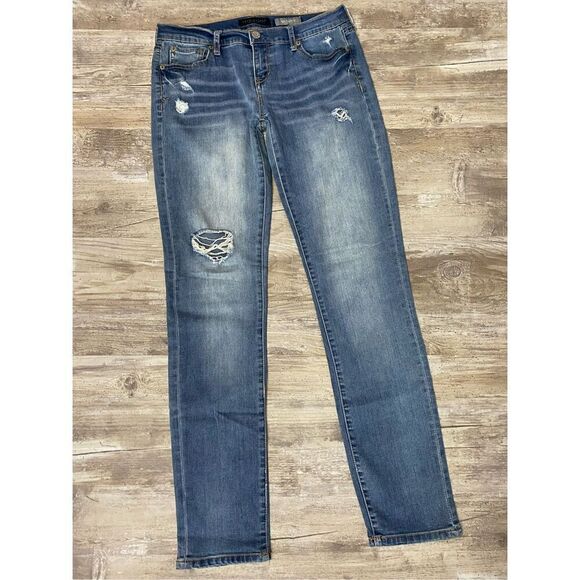 Aeropostale Skinny Jeans Distressed Women’s Sz 6 Regular - Picture 1 of 8